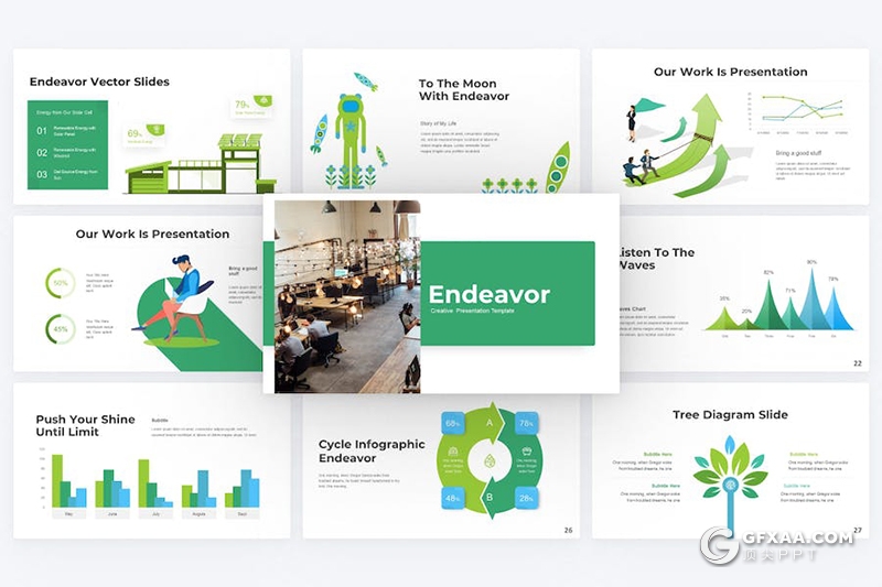 35页企业合作商业计划团队介绍多用途国外PPT模板 - 顶尖PPT