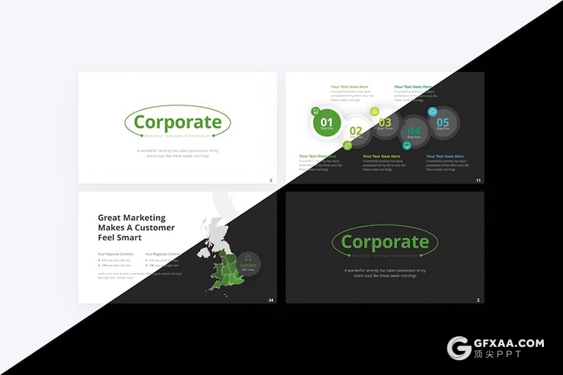 36页商业计划团队介绍企业合作多用途国外PPT模板 - 顶尖PPT