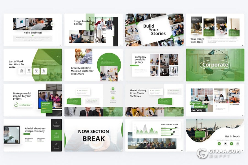 36页商业计划团队介绍企业合作多用途国外PPT模板 - 顶尖PPT