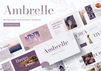 50页大气精美摄影图片展示活动营销策划多用途国外PPT模板 - 顶尖PPT