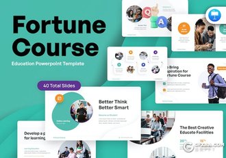 40页企业合作团队介绍商业计划通用国外keynote模板 - 顶尖PPT