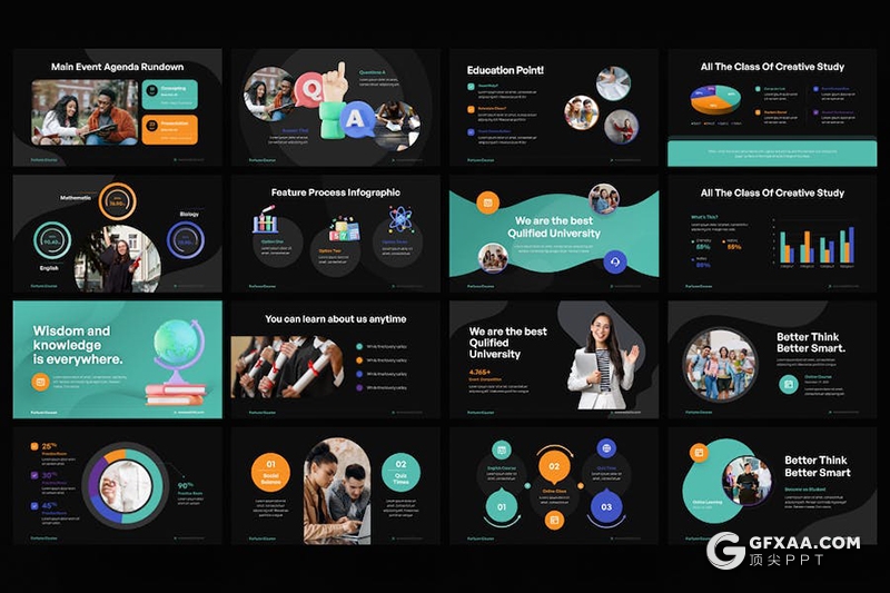 40页企业合作团队介绍商业计划通用国外keynote模板 - 顶尖PPT