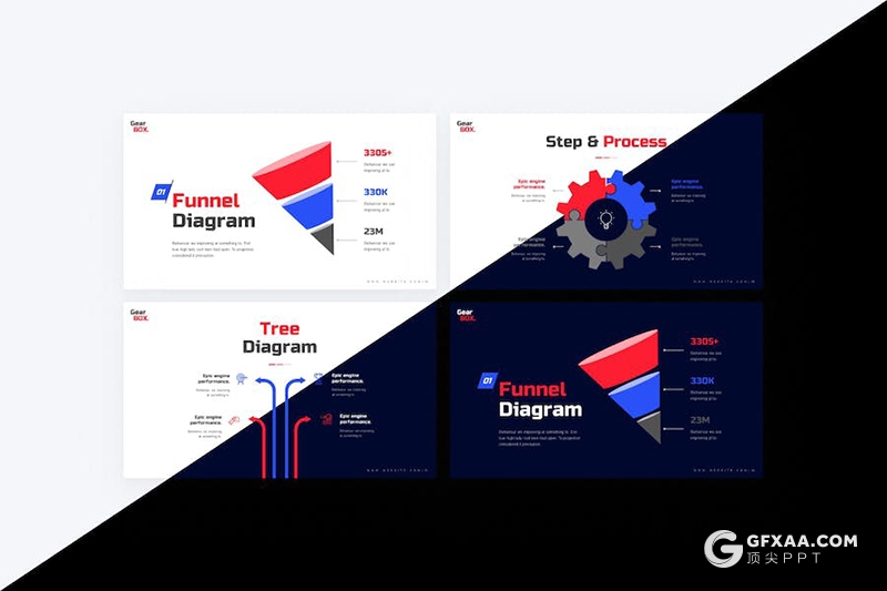 65页创意时尚汽车维修售后服务主题国外PPT模板 - 顶尖PPT