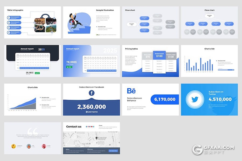 45页极简创意企业解决方案商业计划企业合作通用keynote模板 - 顶尖PPT