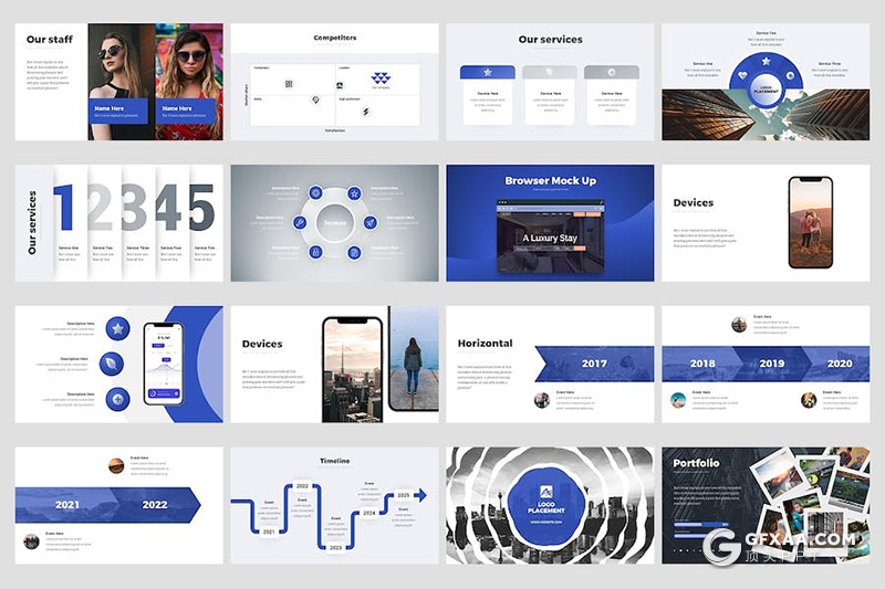 49页创意国外商业解决方案商业计划通用PPT模板 - 顶尖PPT