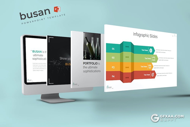 32页多色彩商业计划企业合作企业营销团队介绍多用途国外PPT模板 - 顶尖PPT