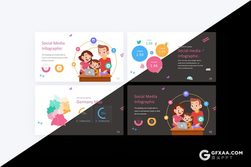 精美大气儿童教育主题演讲keynote模板 - 顶尖PPT