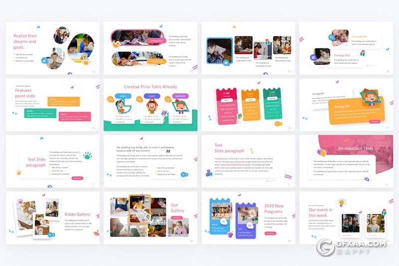 精美大气儿童教育主题演讲keynote模板 - 顶尖PPT