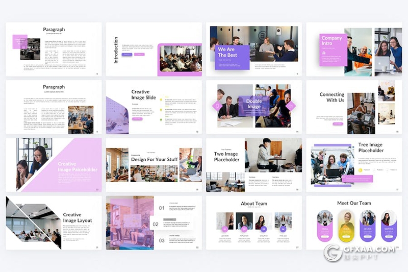 81页渐变色商业计划企业合作营销策划商务多用途国外PPT模板 - 顶尖PPT