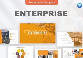 橙色商业计划业务合作商业计划团队介绍多用途keynote模板 - 顶尖PPT