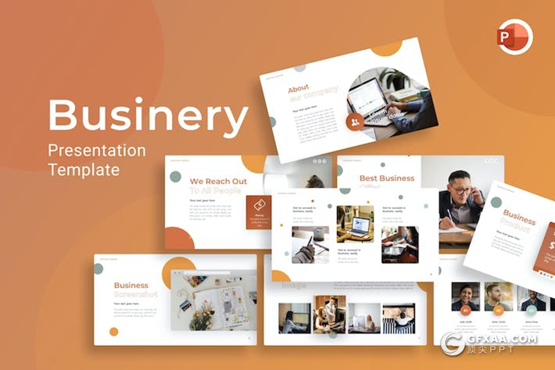 35页创意大气企业合作介绍商业计划年计划总结多用途国外PPT模板 - 顶尖PPT