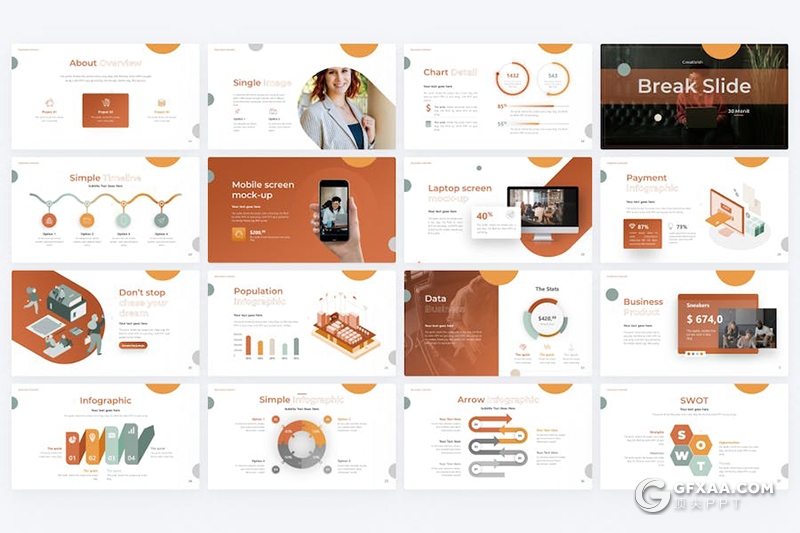 35页创意大气企业合作介绍商业计划年计划总结多用途国外PPT模板 - 顶尖PPT