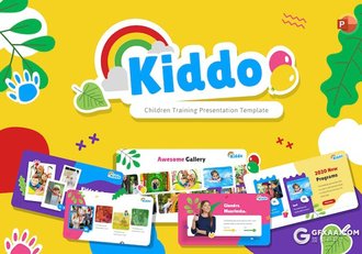 65页精美大气儿童教育主题演讲PPT模板 - 顶尖PPT