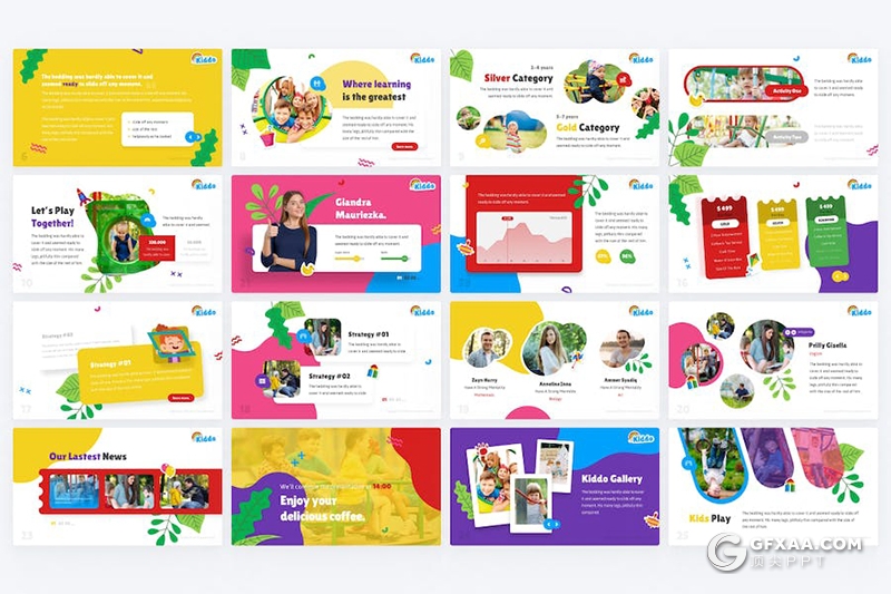 65页精美大气儿童教育主题演讲PPT模板 - 顶尖PPT