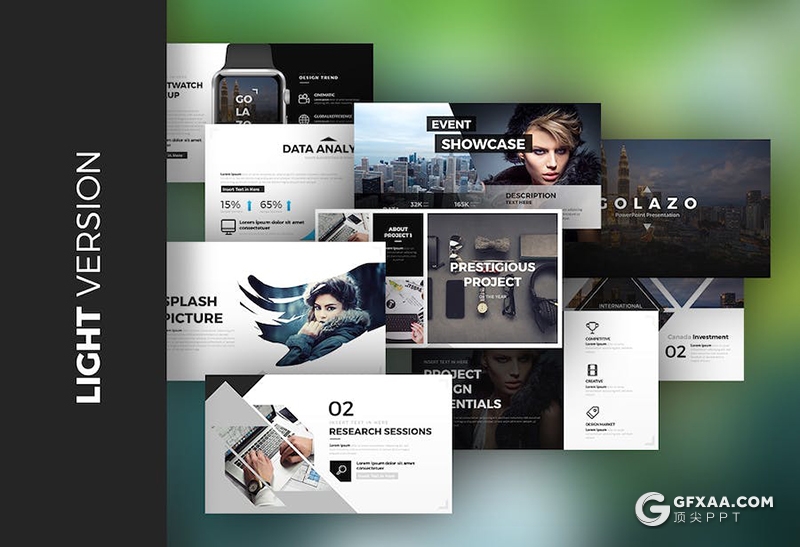 93页创意大气商业计划年计划总结项目汇报多用途PPT模板10种配色 - 顶尖PPT