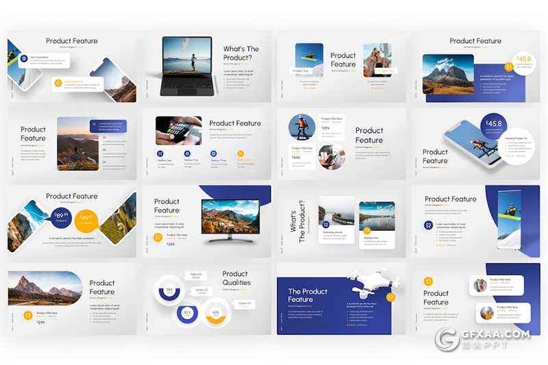 40页创意大气企业合作商业计划商务通用国外PPT模板 - 顶尖PPT