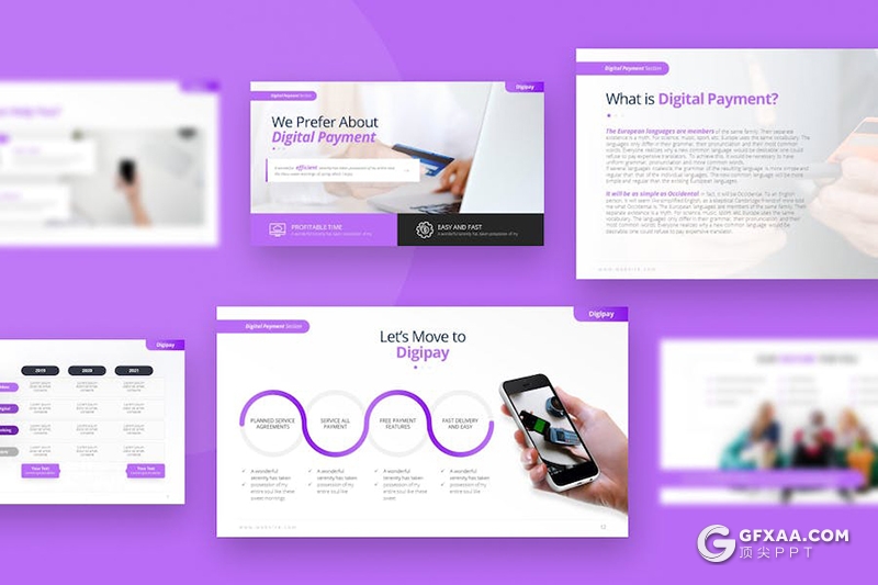 20页商业计划企业合作数码支付项目展示多用途PPT模板 - 顶尖PPT