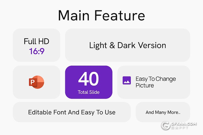 40页大气营销计划商业计划业务合作多用途国外PPT模板 - 顶尖PPT