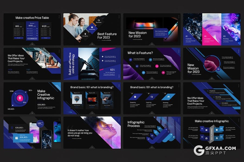 40页创意大气企业合作商业计划年计划总结国外keynote模板 - 顶尖PPT