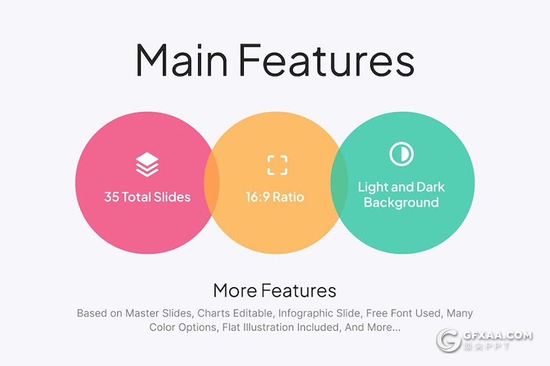 35页创意3D信息图表PPT模板 - 顶尖PPT