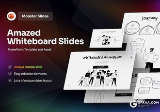 20页涂鸦手绘风商务图形PPT模板 - 顶尖PPT