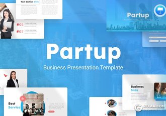 业务合作商业计划团队介绍商务通用国外keynote模板 - 顶尖PPT