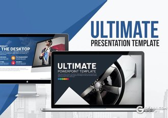 85页大气商业计划营销策划企业合作多用途国外PPT模板 - 顶尖PPT