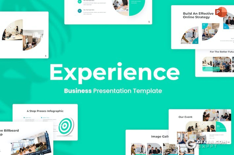 38页创意大气商业计划企业合作项目推广国外PPT模板 - 顶尖PPT