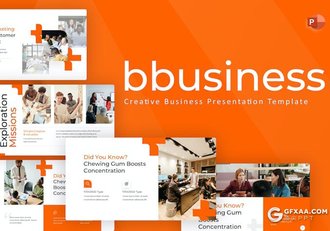 42页橙色创意年计划总结业务合作商业计划多用途商业国外PPT模板 - 顶尖PPT