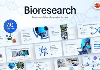 40页医学医药医疗研究临床试验医疗团队介绍国外PPT模板 - 顶尖PPT