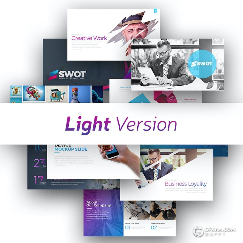 111页创意精美商业计划企业合作营销策划多用途商业PPT模板 - 顶尖PPT