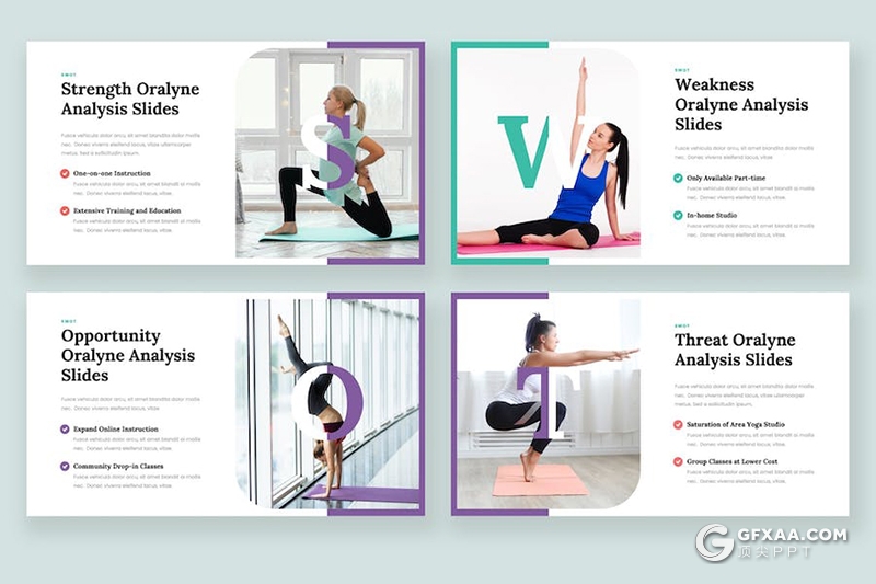 41页瑜伽培训教学机构介绍宣传瑜伽运动介绍展示国外keynote模板 - 顶尖PPT