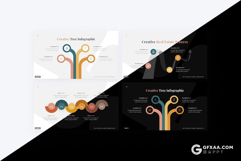 房地产建筑开放楼盘展示活动策划营销通用国外keynote模板 - 顶尖PPT