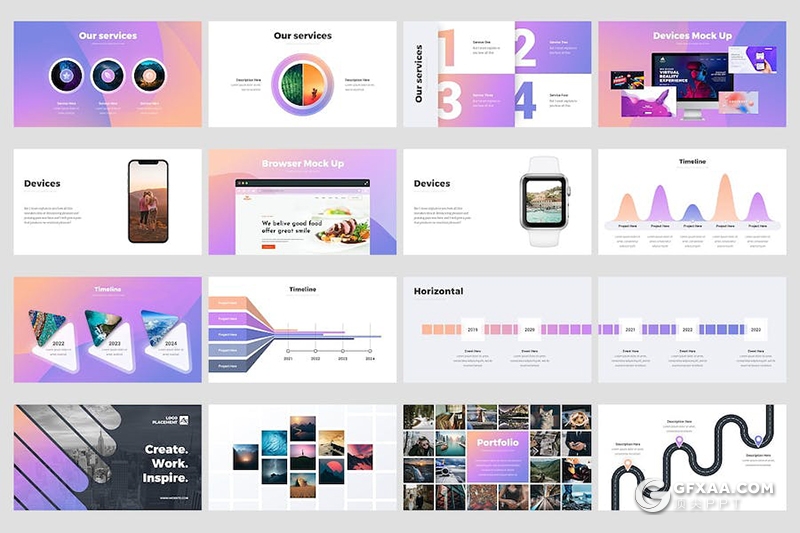 48页欧美风企业营销商业计划业务合作商务通用国外PPT模板 - 顶尖PPT