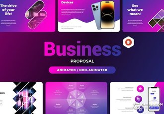 48页创意大气商业建议书企业合作商务通用国外PPT模板 - 顶尖PPT