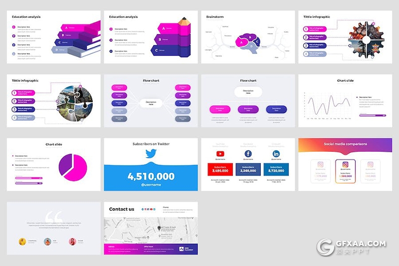 48页创意大气商业建议书企业合作商务通用国外PPT模板 - 顶尖PPT