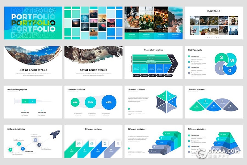 创意大气业务合作企业解决方案商业计划多用途国外keynote模板 - 顶尖PPT