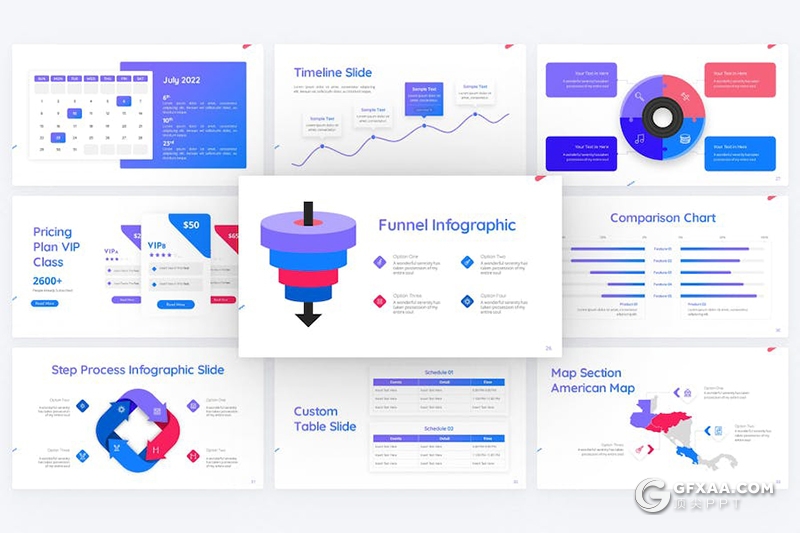 音乐节活动策划介绍宣传国外keynote模板 - 顶尖PPT