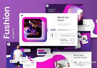 紫色精美商业计划企业合作业务展示市场调研商务通用国外keynote模板 - 顶尖PPT