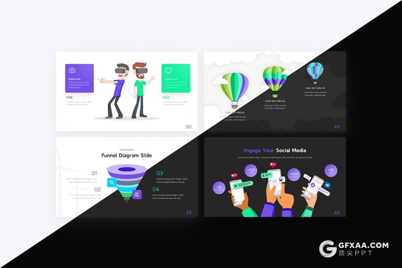 创意商业计划企业合作总结汇报主题演讲国外keynote模板 - 顶尖PPT