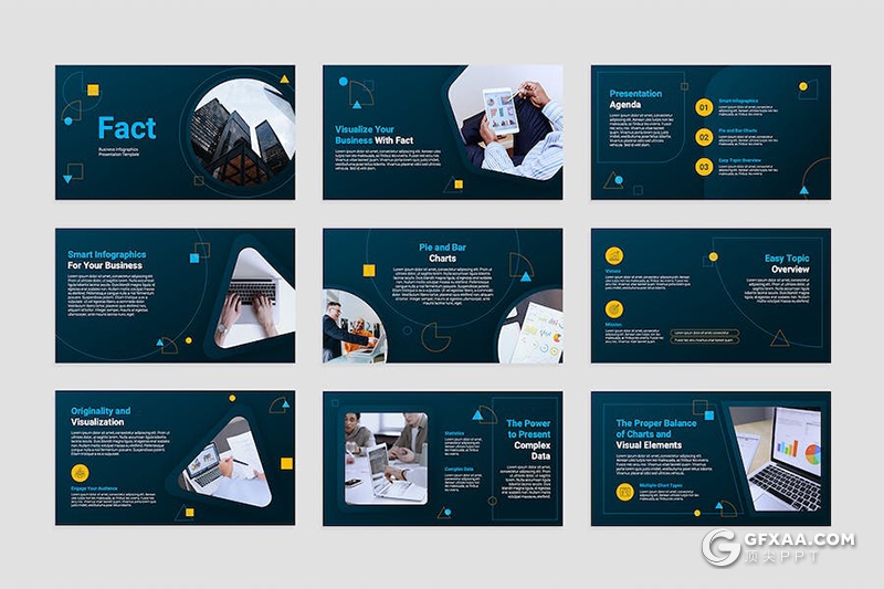 创意大气企业介绍商业合作年计划总结商务通用国外keynote模板 - 顶尖PPT