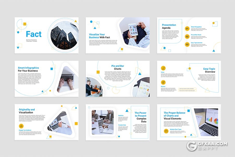 创意大气企业介绍商业合作年计划总结商务通用国外keynote模板 - 顶尖PPT