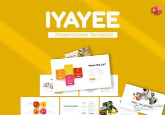 26页创意儿童趣味教育培训主题国外PPT模板 - 顶尖PPT