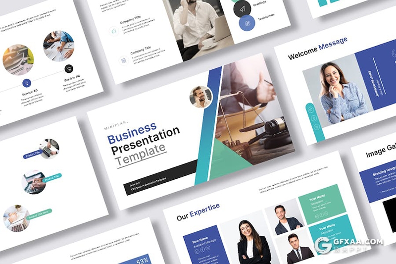 28页业务合作商业计划商务通用国外keynote模板 - 顶尖PPT