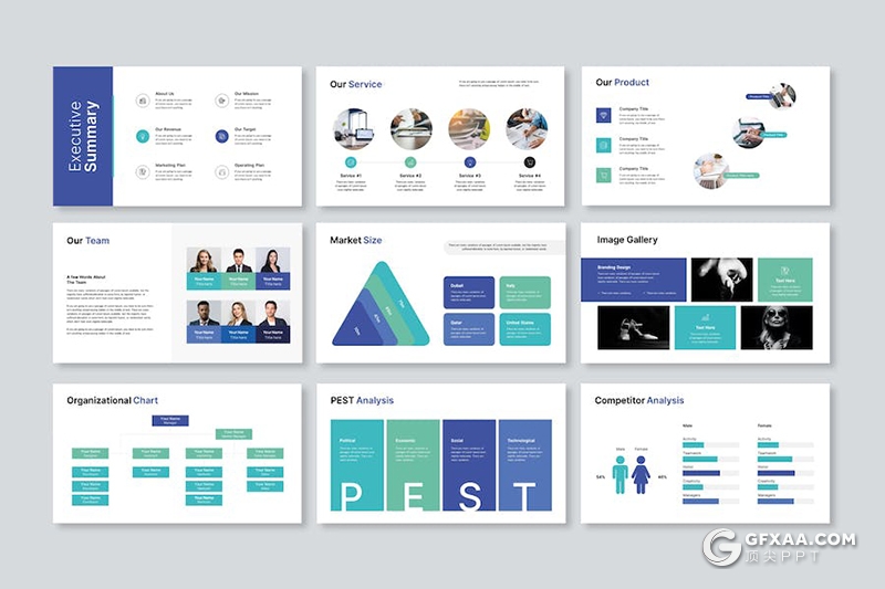 28页业务合作商业计划商务通用国外keynote模板 - 顶尖PPT