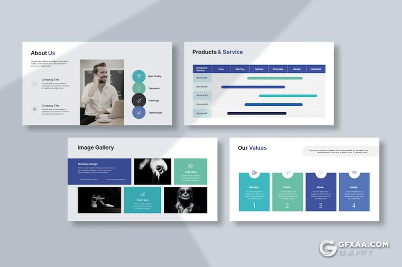 28页业务合作商业计划商务通用国外keynote模板 - 顶尖PPT