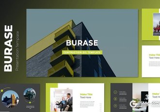 工地建筑施工主旨国外keynote模板 - 顶尖PPT