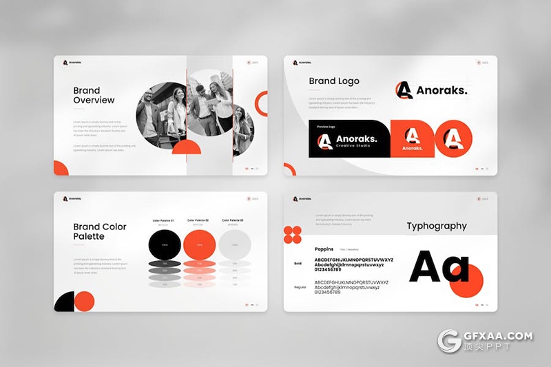 15页品牌营销指南商业项目合作商务通用国外PPT模板 - 顶尖PPT