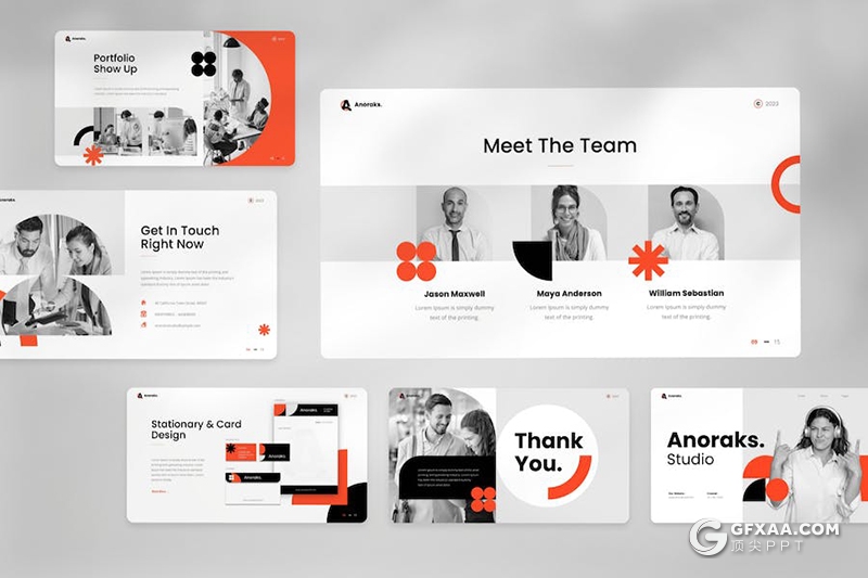 15页品牌营销指南商业项目合作商务通用国外PPT模板 - 顶尖PPT