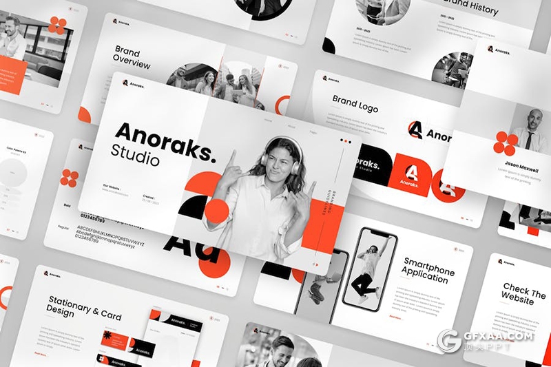 15页品牌营销指南商业项目合作商务通用国外PPT模板 - 顶尖PPT